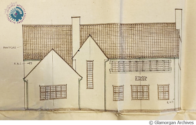 Original Plan of the Fairwater hotel cardiff